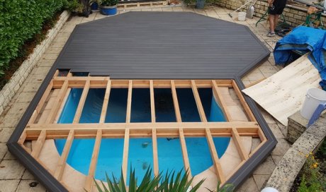 DTV FAISAN Structure pour couverture de piscine Saint-Marcellin