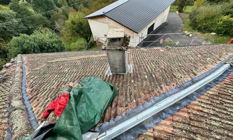 Rénovation de toiture de maison à Saint-Marcellin