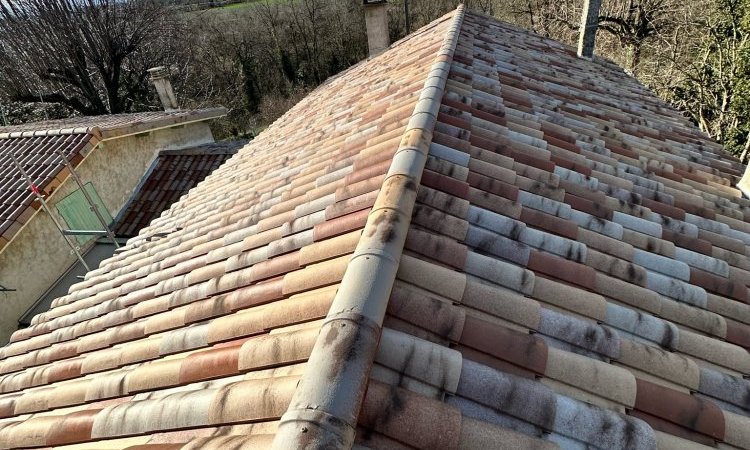 Rénovation de toiture avec désamiantage à Romans sur Isère