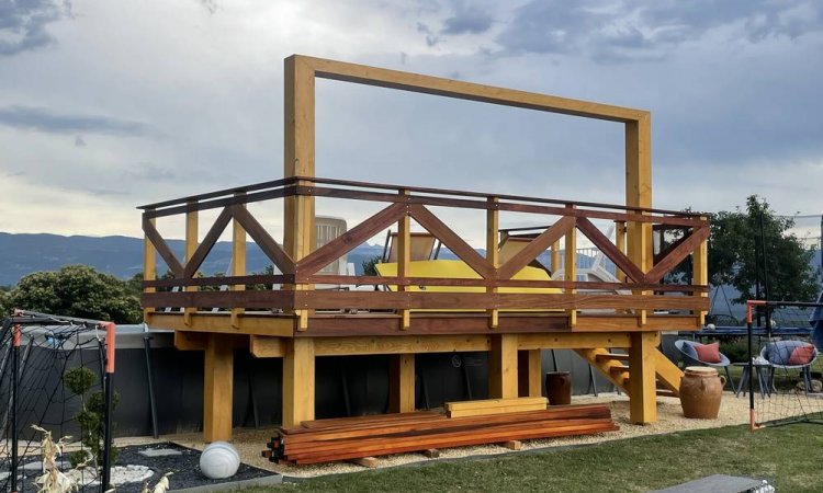 Création Terrasse en bois à Saint-Marcellin - DTV FAISAN